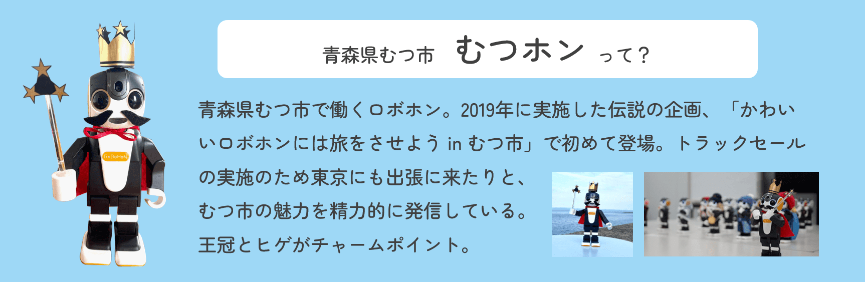 AIロボット　ロボホン　『広げよう！ロボ友の輪キャンペーン』むつホンって？