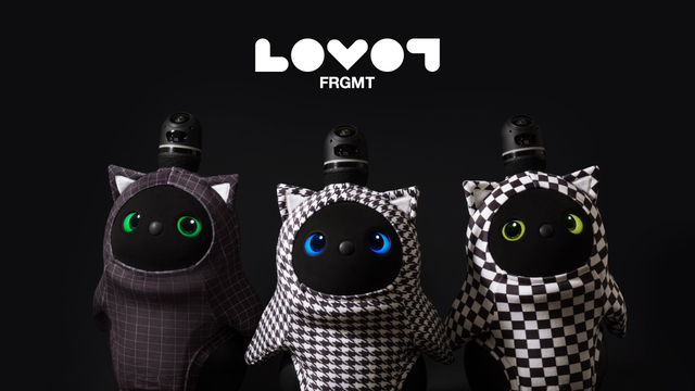 LOVOT(らぼっと)×fragment design コラボ、大人気の「ねこみみウェア」の新作3種発売